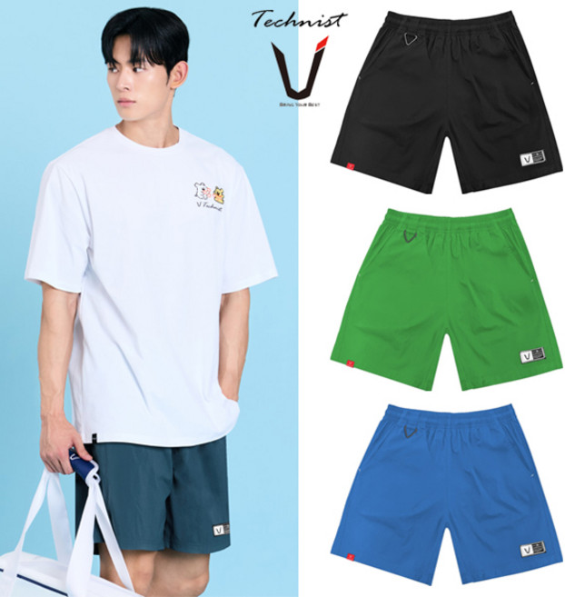 테크니스트 배드민턴 반바지 남성 여성 4부 2025 애슬레틱 스포츠 바지