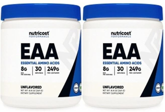 뉴트리코스트 퍼포먼스 EAA 필수 아미노산 무맛 249g BCAA함유 L-류신 2개 - 쿠팡