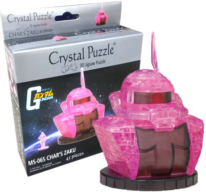 퍼즐샵 DIY 크리스탈퍼즐 산리오 스누피 짱구 돌고래 해적선 공룡 키티 전시 모양맞추기, 30 건담시리즈 샤아자쿠, 1개