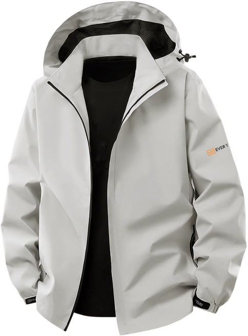 에버유어스 바람막이 남성 방수자켓 후드 탈부착 아우터 점퍼