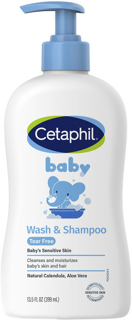 Cetaphil 舒特膚 嬰兒沐浴洗髮露, 1個, 399ml