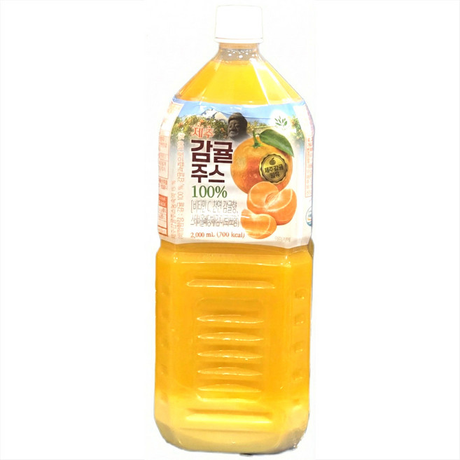 BALANCE GROW 제주감귤 주스 2L X 2 BG JEJU MANDARIN JUICE