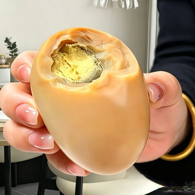 고단백 삶은 거위알, 500g, 6개