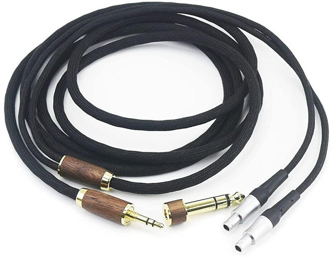 NewFantasia 6N OCC 구리 실버 도금 업그레이드 오디오 케이블 Sennheiser HD800 HD800S HD820 헤드폰과 호환 3.5mm 수 및 6.3m, NewFantasia 6N OCC 구리 실버 도금 업그