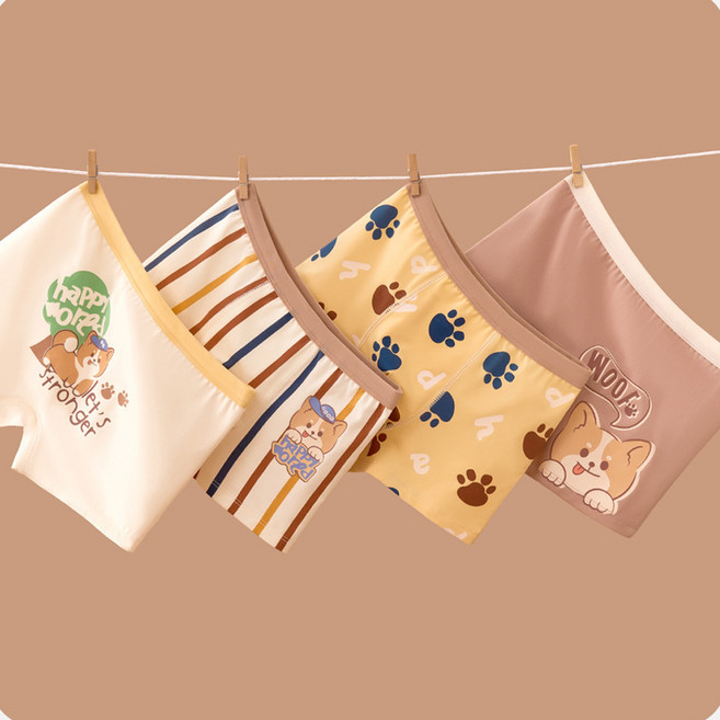 레오발꾹 아동팬티[4매입] 남아드로즈