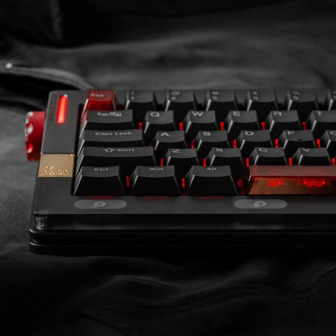 Angry Miao 앵그리미아오 Retro 63 RT 자석축 유선 키보드, 블랙