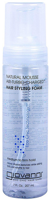 지오바니 내추럴 무스 에어-터보 차지드 헤어 스타일링 폼, 207ml, 1개