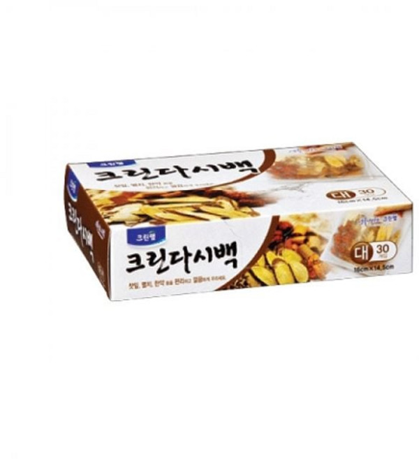 크린랲 크린다시백 국물백 대 (16x14.5cm) 30개입