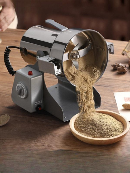 다용도 믹서 분말 분쇄기 한약 곡물 파우더 가루 조미료 스테인리스 고품질, 1000g 동모터 430 분쇄기