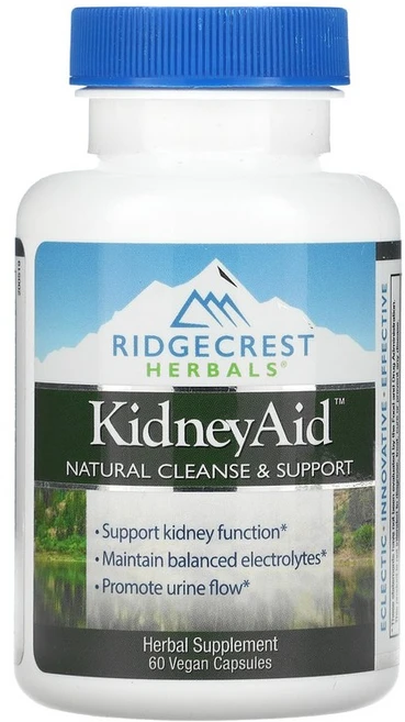 RidgeCrest Herbals 키드니 에이드 베지캡슐 60정, 1개, 60개 - 쿠팡