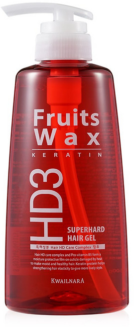 후르츠왁스 케라틴 슈퍼하드 헤어젤, 500ml, 1개