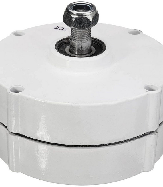 풍력발전 모터 DC 발전기 12V 영구자석, 받침대 선택+50원, 1개