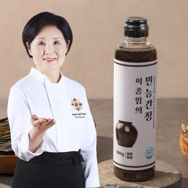 [쇼핑엔티] 미리주문요리연구가 이종임의 만능간장 580g 4병