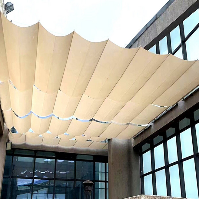 21세기트랜드 스카이브 개폐식 웨이브 캐노피 접이식 타프천막 그늘막 썬쉐이드, 실내용