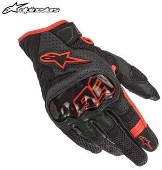 알파인스타 장갑 오토바이 바이크 라이더 글러브, 1_mm93블랙앤레드, S