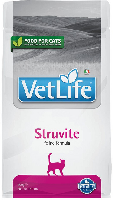 Farmina Vet Life 處方貓飼料, 1個, VCS-3貓泌尿道結石400g