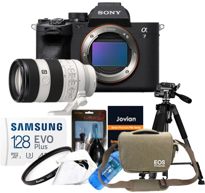 소니 A7 IV+70-200mm F2.8 GM OSS II+메모리포함 8종 악세사리 패키지/컬스, 128G