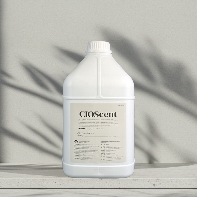신상품 [씨오센트] 편백수 피톤치드 원액 스프레이, 1개, 4L