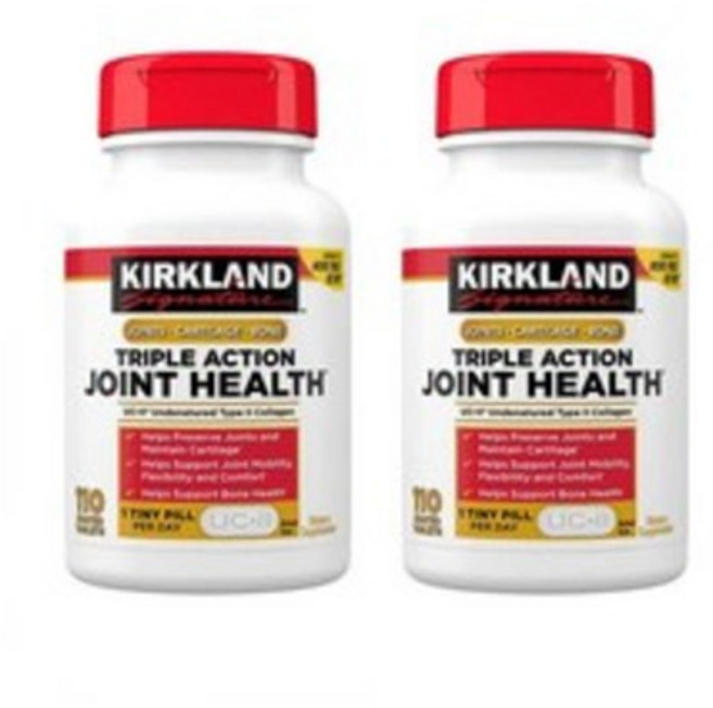 커클랜드 트리플 액션 조인트 110정 x2통, 2개