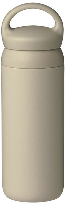 日本KINTO 提式輕巧保溫瓶 共8色 隨身杯 保溫杯 保溫保冷, 象牙灰(新色), 500L, 1個