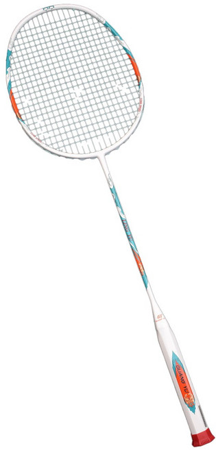 달달플랫폼 고강성 탄소섬유 전체 풀 카본 100% 배드민턴 라켓 8U 62g 초경량 1개, Guangyu_탄소섬유100%_화이트