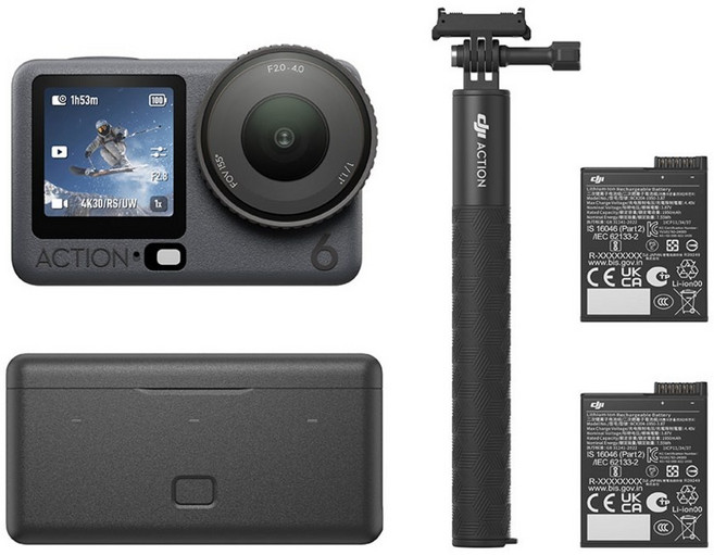 DJI Osmo Action 6 강화 콤보 액션캠, AC006