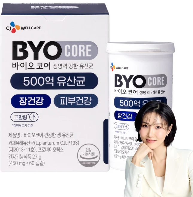 BYO 코어 건강한 생유산균 500억, 60정, 1개 - 쿠팡