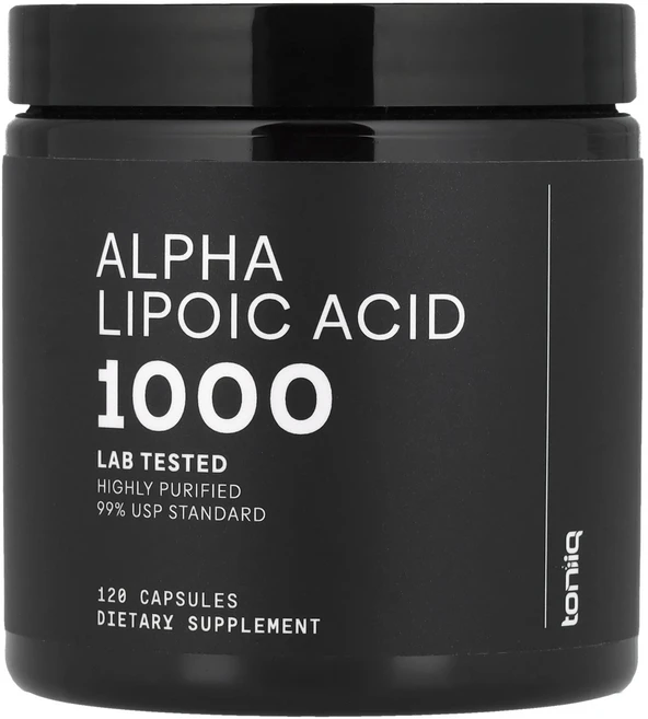 프리미엄상품 Toniiq 알파리포산 1000 캡슐 120정(캡슐 1정당 500mg) 끝내주게잘나가는상품, Toniiq알파리포산1000캡슐120정캡슐1정당500m, 1개 - 쿠팡