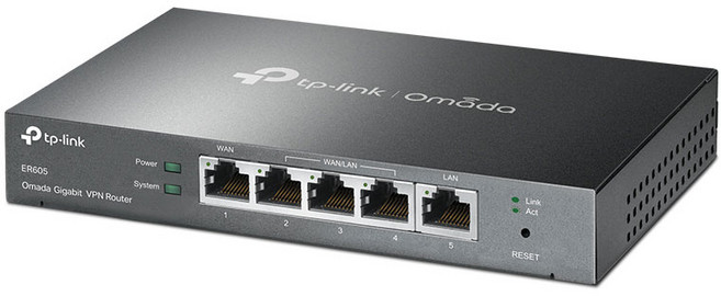 티피링크 Omada 기업용 VPN 라우터 랜선분배기 WAN포트, 1개