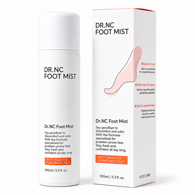 닥터엔씨 풋미스트 올인원 문제성 발톱 케어 발냄새 제거 스프레이, 100ml, 1개, 1개입