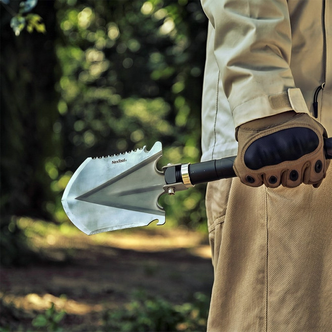 NEXTOOL 納拓 多功能工兵鏟 戶外露營 登山 折疊鏟 野外求生, 1個