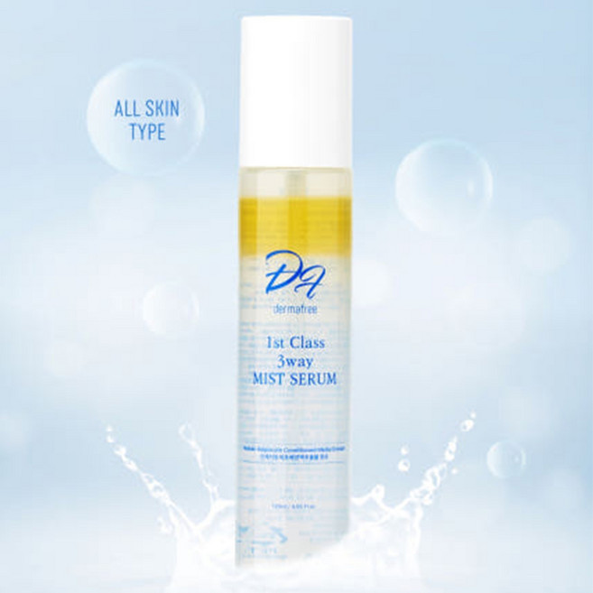 더마프리 퍼스트 클래스 3way 미스트 세럼 120ml 1병 수분충전 진정케어 피부장벽강화 콜라겐함유, 2개