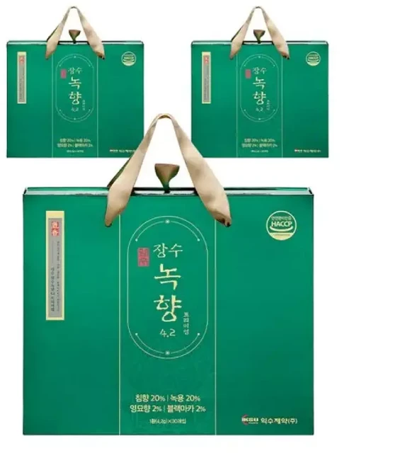 장수녹향 침향 녹용 고함량 4.2g 30개입 3개, 1개