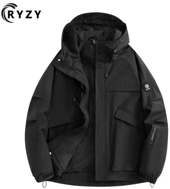 RYZY 男款防風防水登山夾克