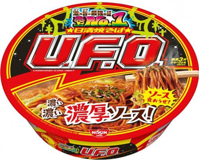 ufo야끼소바 일본 닛신 야키소바 컵라면 24개, 상품선택, 1개