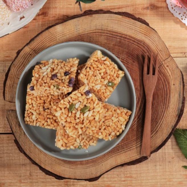 [수정한과] 엿강정 (쌀강정 참깨강정 들깨강정 중 택1), 들깨강정180g, 300g, 1개