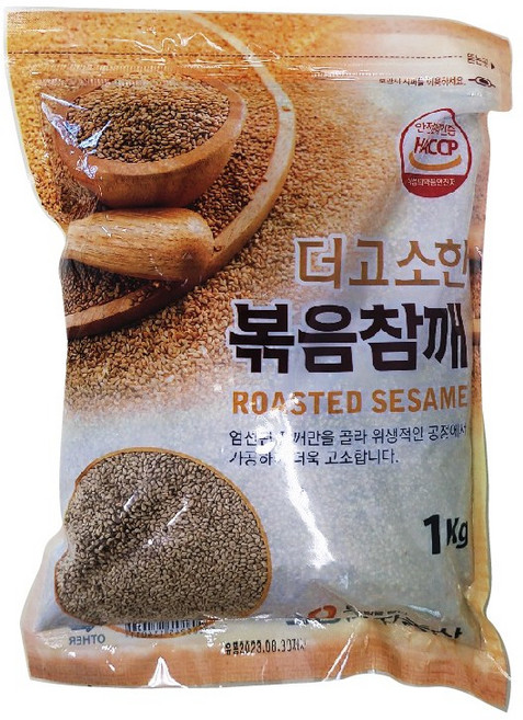부자농산 더고소한 볶음참깨 1kg, 1개