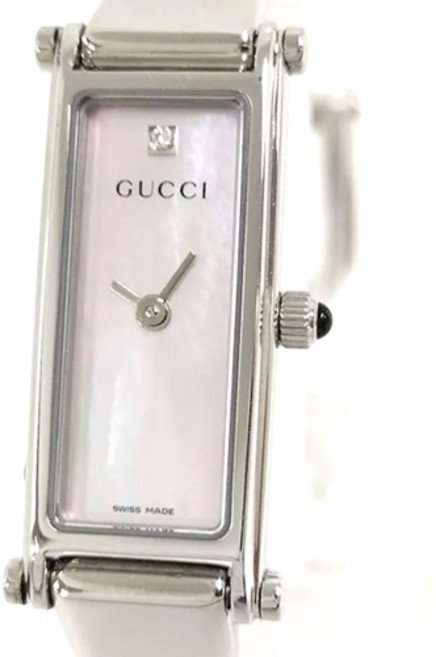 정품 1505L 1P다이아 자개판 여성용 팔찌시계 명품시계