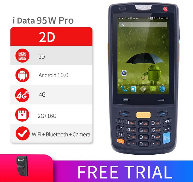 안드로이드 6.0 와이파이 블루투스 8G GPS 바코드 스캐너 PDA 휴대용 단말기 Idata 95 데이터 기, 한개옵션1, 04 idata 95W Por 2D