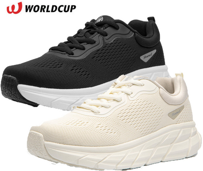 가볍고 푹신한 여성 운동화 통기성 좋은 쿠션 러닝화 워킹화 블랙