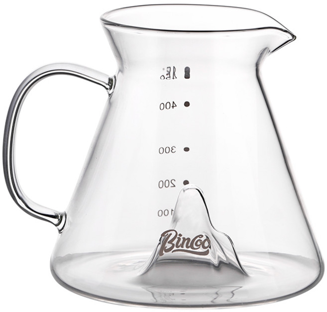 Bincoo 칼딘 커피 계량 핸드 드립 서버, 마운틴 뷰, 1개