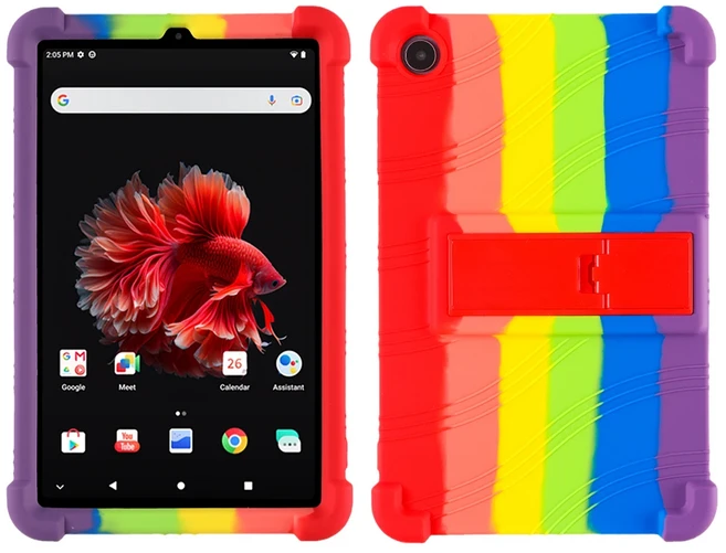 ALLDOCUBE iPlay50 miniiplay50 mini pro NFE 태블릿 안전 충격 방지 실리콘 스탠드 커버 용 케이스, 05 색깔이 있는, 01 iPlay 50 Mini