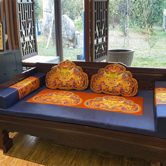 보료이불 세트 예단 비단 호텔 실크 전통 더블 _