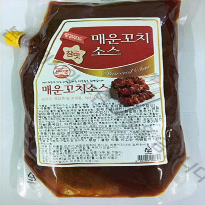 평강 참맛 매운꼬치소스 (2kg), 1입, 2kg