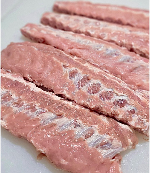 식당용 대용량 등갈비 10kg 박스 업소용 쪽갈비 폭립 찜갈비 (스페인산), 1개