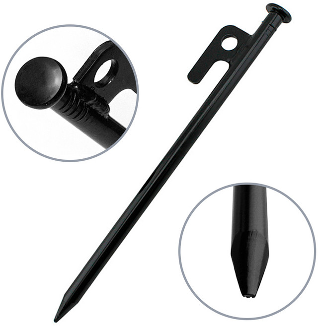 캠핑 텐트 콜팩 단조팩 타프 핑거 팩 LUAZ-TP20, 1개