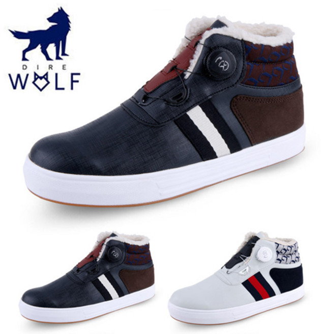 제이앤에스 다이어울프 국내생산 프리미엄 수제 겨울부츠 로드릭 스파이크리스 부츠 남성 / 네이비-260 (남성부츠/방한부츠/여성부츠/남자부츠/츠골프화 추천)