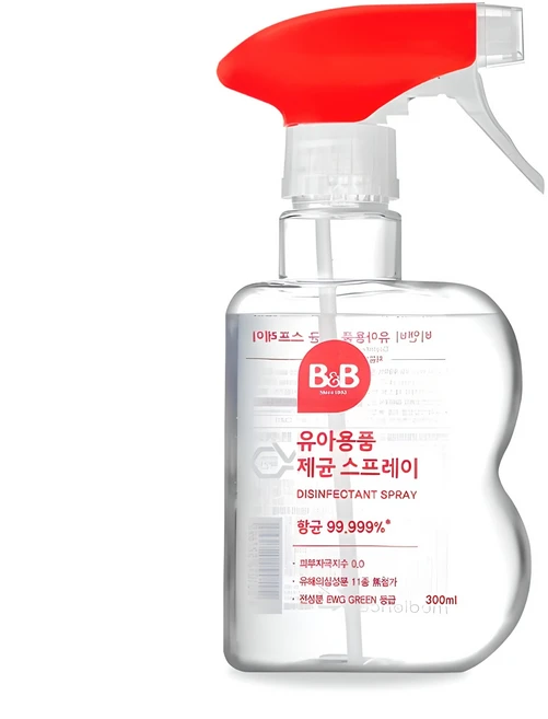 비앤비 유아용품 제균 스프레이 용기형, 300ml, 1개 - 쿠팡