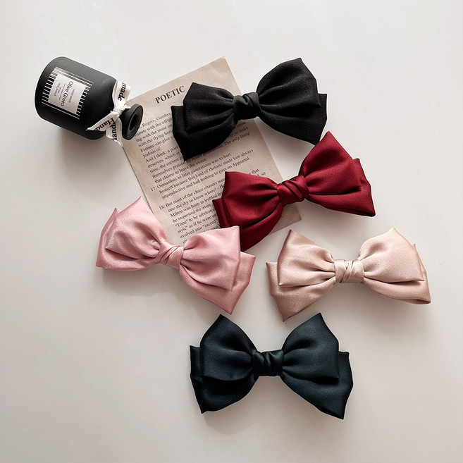달고나작업실 어텀 유아 아기 새틴 리본핀