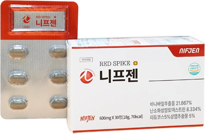 니프젠 스파이크 프리미엄 600mg, 30정, 1개 - 쿠팡